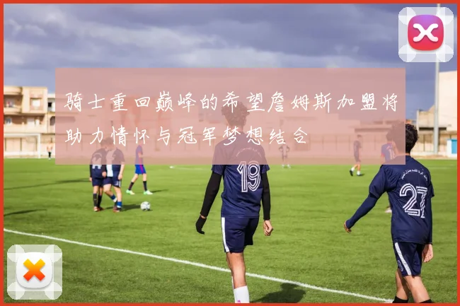 骑士重回巅峰的希望詹姆斯加盟将助力情怀与冠军梦想结合